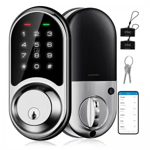 Waterproof Password Entry Digital Deadbolt Keypad Smart Lock