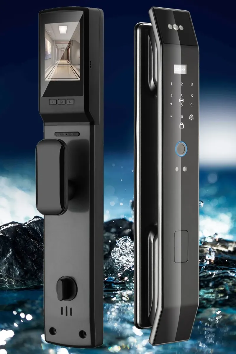 Presenting Our Innovative Black-Designed Smart Lock: Where Security Embraces Sophistication