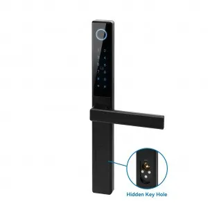 Waterproof Stainless Steel bridge cut Tuya App Fingerprint Smart Door Lock
