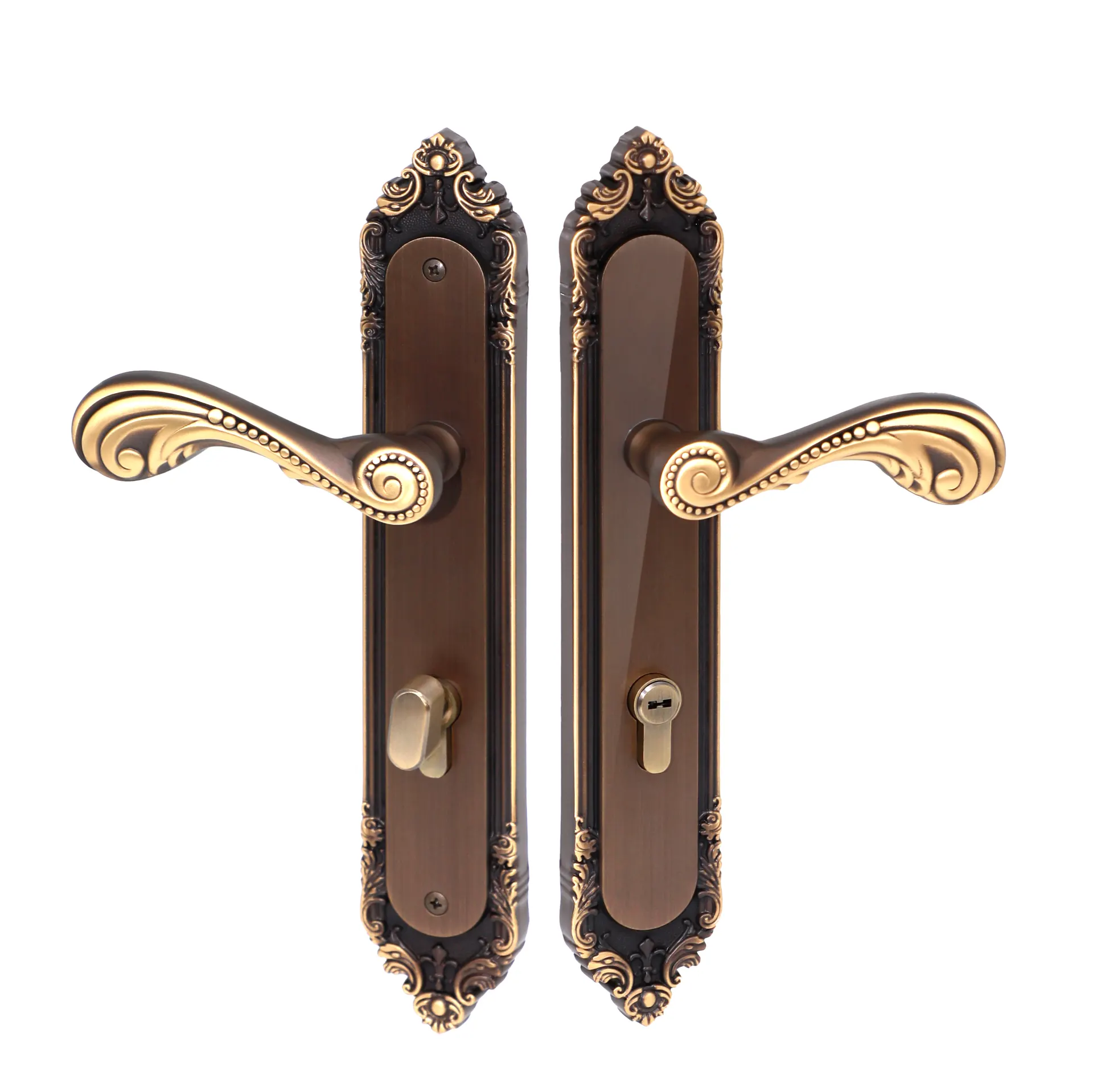 antique brass door handles
