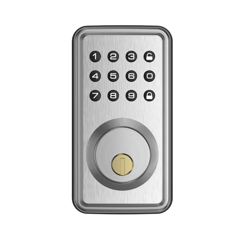 Waterproof Security Digital Zinc Alloy Entry Door Lock Electronic Keypad Smart Locks