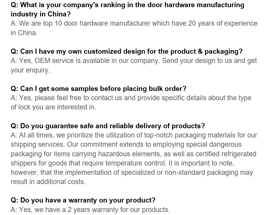 General FAQ